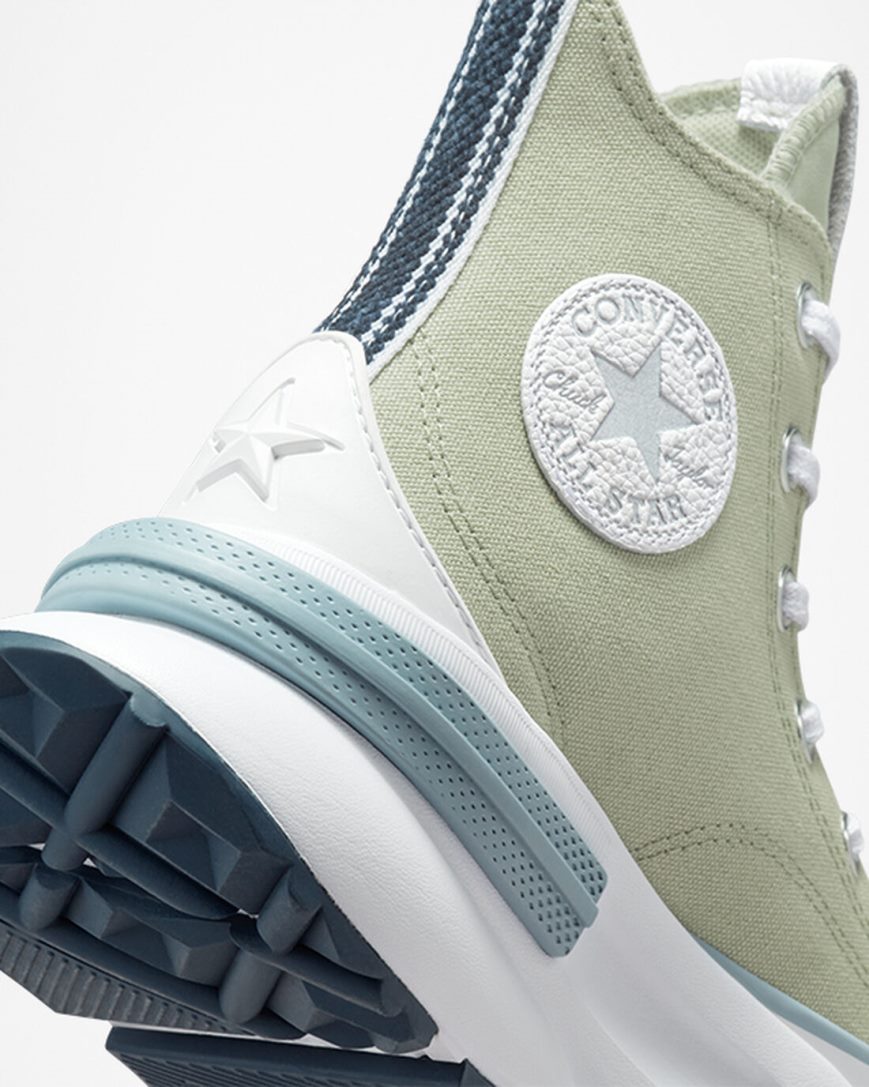 Men's Converse Run Star Legacy CX High Top Shoes Olive | AU C8354L